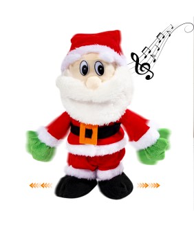 Walking Santa Claus Singing Dancing Musical Twerking Shaking Santa Claus Christmas Electric Santa Claus Toys Dolls Xmas Gift